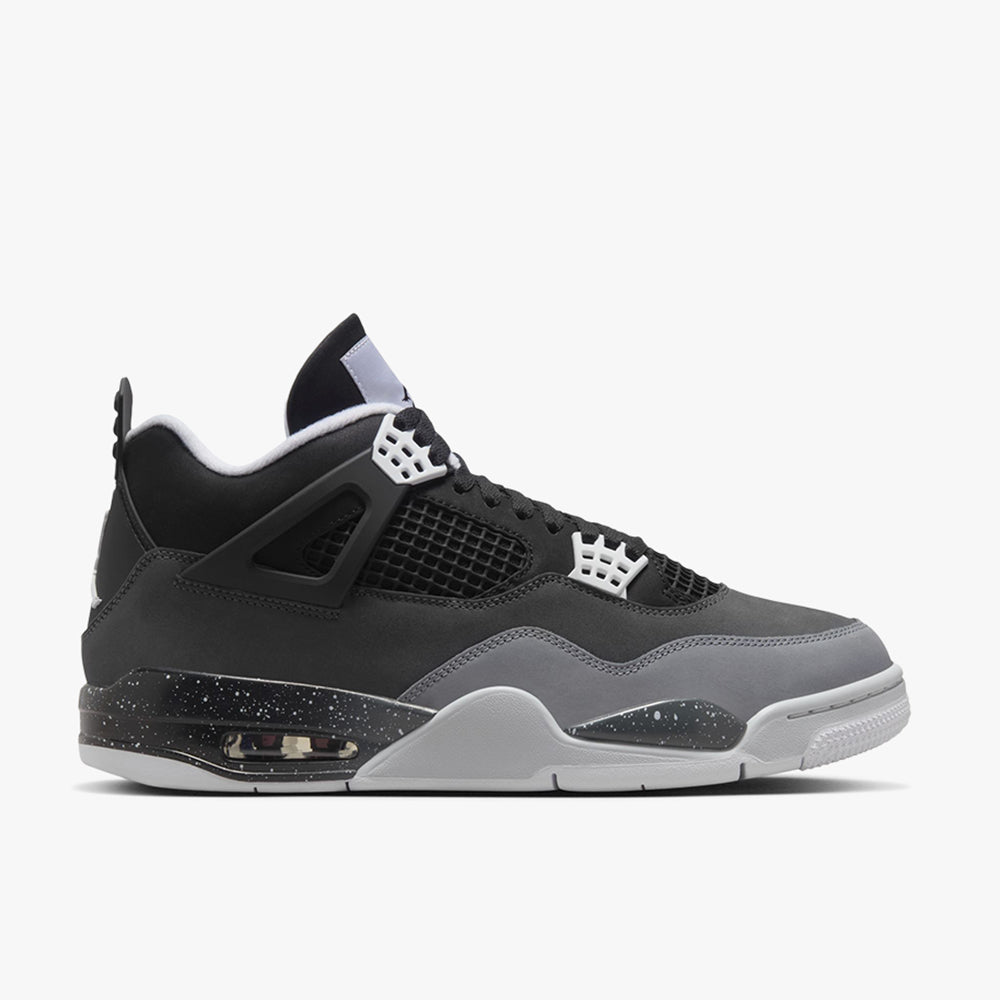 Jordan 4 Retro Black / White - Anthracite