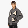 by Parra Rounded PAR Varsity Jacket / Dark Grey 2