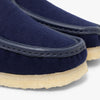 Clarks Wallabee Wool Navy Wool   6