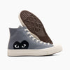 Converse x COMME des GARÇONS PLAY Chuck Taylor Hi / Gris   2