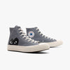 Converse x COMME des GARÇONS PLAY Chuck Taylor Hi / Gris   3