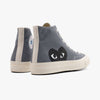 Converse x COMME des GARÇONS PLAY Chuck Taylor Hi / Gris   4